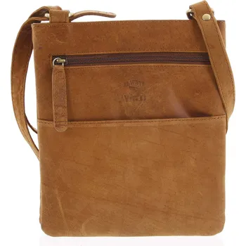 Pánská kožená kapsa Girolamo koňaková