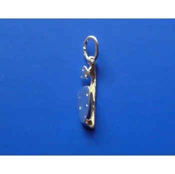 Přívěsek Přívěsek brusle Z101, Materiál: Stříbro, ryzost 925/1000