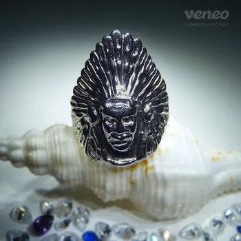 Prsten Prsten indián P155, Materiál: Růžové zlato, ryzost 585/1000