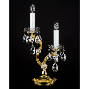 Lampička Stolní lampa Marie Terezie S427CLN, Varianta Zlatá