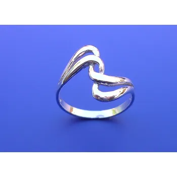 Prsten Prsten s plastikou P148, Materiál: Růžové zlato, ryzost 585/1000