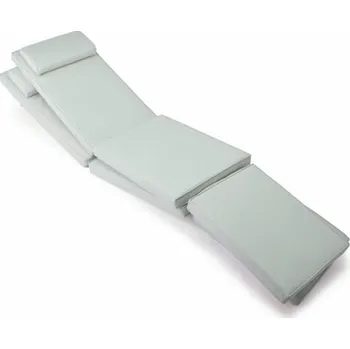 Podsedák Divero Florentine sada 2 ks světle šedé