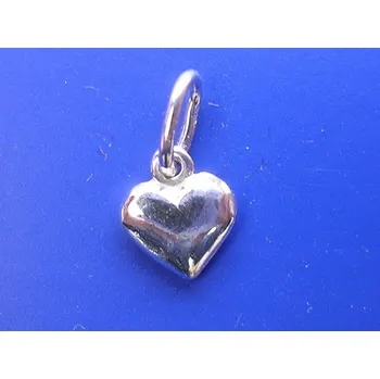 Přívěsek Přívěsek srdíčko plastické Z005, Materiál: Stříbro, ryzost 925/1000