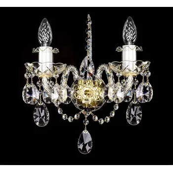 Nástěnné svítidlo Nástěnná lampa N16058CLN, Varianta Zlatá