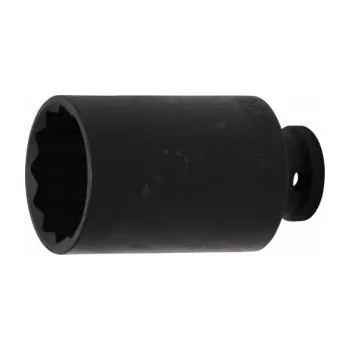 Dlouhá rázová hlavice 36 mm, 12hranná úderová hlavice 36mm, 1/2"