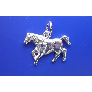 Přívěsek Přívěsek kůň malý Z092, Materiál: Bílé zlato, ryzost 585/1000