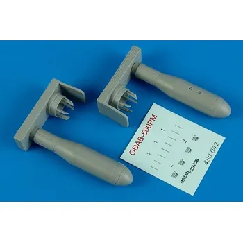 Plastikový model Aerobonus 1/48 ODAB-500PM Russian fire bombs