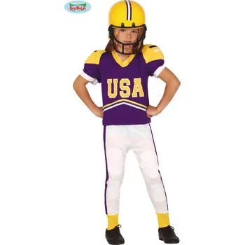 Karnevalový kostým Guirca Fiestas Španělsko Hráč amerického fotbalu varianta: 7 až 9 let