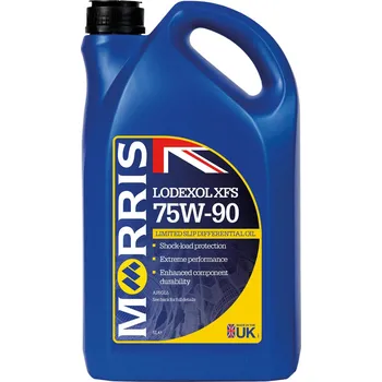 Převodový olej Morris Lodexol XFS 75W-90, GL5 - vysoce výkonný olej pro převodovku a LSD diferenciál, 5l (Morris Lubricants - Made in UK)