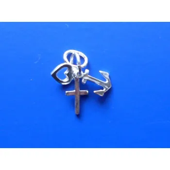 Přívěsek Přívěsek láska-víra-naděje Z085, Materiál: Růžové zlato, ryzost 585/1000