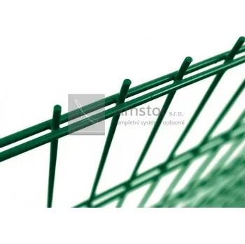 Pletivo Panel 2D výška 1230 mm, drát 6.0/5.0 mm OKO 50x200 mm, zelený