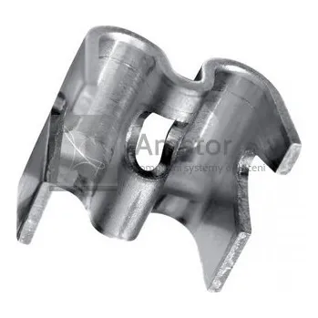 Stavební profil Spojka průmyslových panelů (nerez)