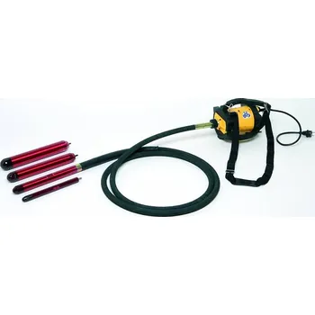 Vibrátor Ohebná hřídel 4 m s vibrační hlavicí 40 mm pro mechanický vibrátor betonu DINGO nebo FOX,&nbsp;TDX 4/AX 40&nbsp;ENAR (ENAR)