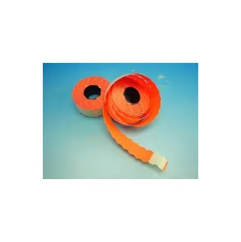 Samolepící etiketa Cenové etikety 26 x 12 UNI signální červené