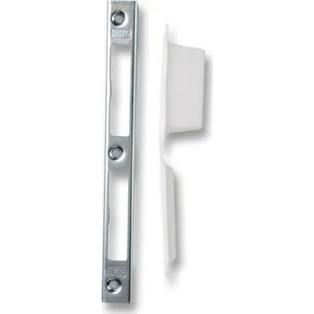 Zapadací plech univerzální úhlový K 193 + plastová vanička | Dveře a&nbsp;dveřní příslušenství Zámky Panikové systémy Protiplechy k&nbsp;zadlabávacím zámkům