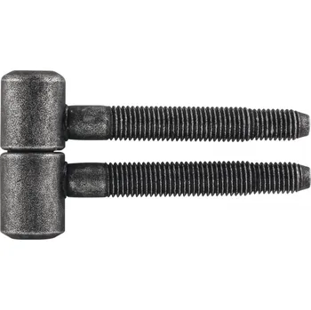 pant Závrtný dveřní závěs, válcová hlava ø 16 mm, ocel černě pasivovaná | Dveře a&nbsp;dveřní příslušenství Dveřní panty, Dveřní závěsy Závěsy zavrtávací