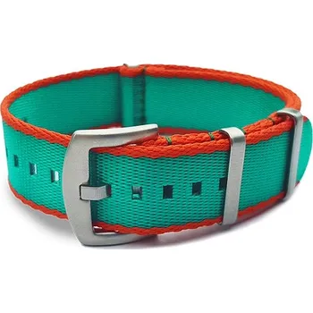 Řemínek na hodinky Řemínek k hodinkám NATO Premium - Modrozelená šíře 22 mm