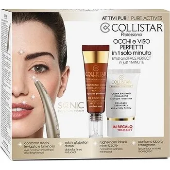 Kosmetická sada Collistar Sonic Eye & Face System dárková sada pleťové péče