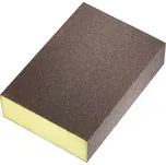 Brusná houbička tvrdá - jemná, 98 x 69 x 26 mm, žlutá | Dílna - Outdoor Nářadí, ruční nářadí, elektrické pomůcky, ochranné pomůcky Broušení a řezání Brusné papíry