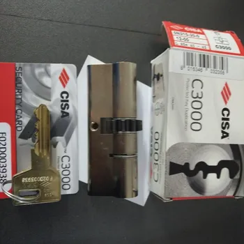 Vložka do dveří Bezpečnostní vložka CISA C3000 s 10-ti ozubeným kolečkem | Dveře a&nbsp;dveřní příslušenství Cylindrické vložky Oboustranné S ozubeným kolečkem 10 zubů