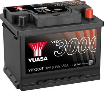 Autobaterie Yuasa YBX3027 12V 60Ah 550A