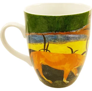 Karlovarský porcelán Hrnek EVA Paul Gauguin - čevený pes 320 ml Počet kusů: 1 ks