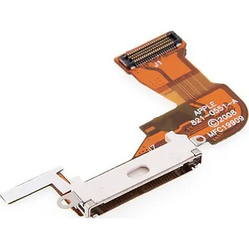 Náhradní dokovací a nabíjecí port pro Apple iPhone 3G - bílý - kvalita A+