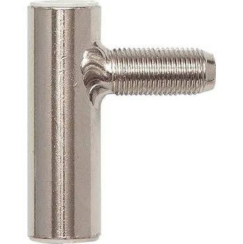 pant Dveřní závěs rámový díl SCH 27-38, pravý, výška závěsu 48,5 mm, ocel poniklovaná | Dveře a dveřní příslušenství Dveřní panty, Dveřní závěsy Závěsy zavrtávací