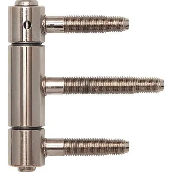 pant Herkula-závěs 3-dílný, s pojistkou proti vysazení,ø 20 mm, ocel poniklovaná | Dveře a&nbsp;dveřní příslušenství Dveřní panty, Dveřní závěsy Panty na dveře SFS