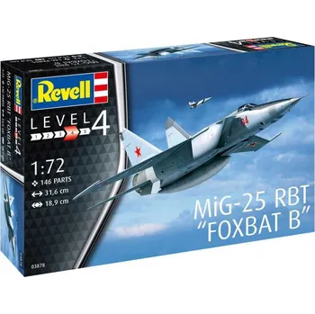 Plastikový model Revell MiG-25 RBT Foxbat B 1:72