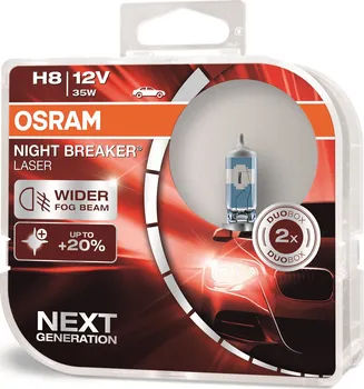 Autožárovka Osram Night Breaker Laser 64212NL-HCB H8 12V 35W