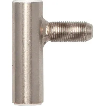 pant Dveřní závěs rámový díl SCH 27-38, levý, výška závěsu 48,5 mm, ocel poniklovaná | Dveře a dveřní příslušenství Dveřní panty, Dveřní závěsy Závěsy zavrtávací