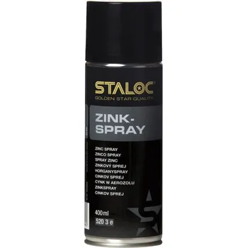 Barva ve spreji STALOC zinkový sprej SQ-800 400 ml | Železářství Chemicko-technické výrobky Technické aerosoly Antikorozní ochranné prostředky