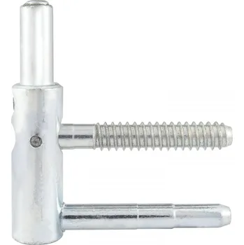 pant Závěs pro dřevěné dveře Solido 3D, RÁMOVÝ.díl, ø 20 mm, ocel pozink (FE5) | Dveře a&nbsp;dveřní příslušenství Dveřní panty, Dveřní závěsy Závěsy zavrtávací Solido