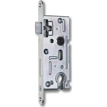 zadlabací zámek Zámek zadlabací K 105, s převodem | Dveře a&nbsp;dveřní příslušenství Zámky Zadlabací zámky Na cylindrickou vložku, na klíč Zadlabací zámky na vložku rozteč 72