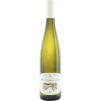 Víno Víno Rulandské šedé 2017 výběr z hroznů Vinice Hnanice 0,75 l polosladké