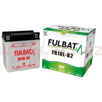 Elektroinstalace pro motocykl Motobaterie Fulbat 12V, FB10L-A2, 11Ah, 130A, konvenční 135x90x145, (včetně balení elektrolytu) KAWASAKI Z 250 J1 rok 1981
