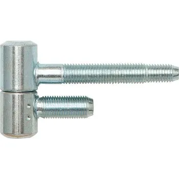 pant Závěs pro ocel.zárubně SOLIDO 2-díl. s válc.hlavou, 16 mm, ocel pozink. | Dveře a&nbsp;dveřní příslušenství Dveřní panty, Dveřní závěsy Závěsy zavrtávací Solido