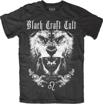 Pánské tričko tričko pánské - Leo - BLACK CRAFT - MT122LE - XL