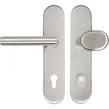 Dveřní kování MODEL GEHRUNG/92mm klika+koule | Dveře a dveřní příslušenství Dveřní kování, dveřní příslušenství Bezpečnostní kování Bezpečnostní kování Hoppe široký štít Gehrung