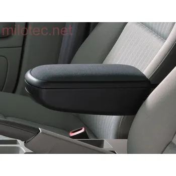 Loketní opěrka Loketní opěrka Milotec - černý semiš, Škoda Roomster