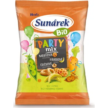 Recenze Sunar Bio křupky Party mix 90 g