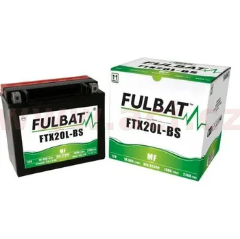 Elektroinstalace pro motocykl Motobaterie Fulbat 12V, CBTX20L-BS, 18Ah, 270A, bezúdržbová MF AGM 175x87x155, (včetně balení elektrolytu) YAMAHA XVS 1300 CUSTOM rok 14-15