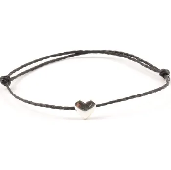 Náramek Moni dámský náramek černý srdíčko hematit