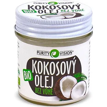 Rostlinný olej Purity Vision Kokosový Olej Bez Vůně Bio 120 ml