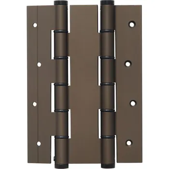 pant JUSTOR-Dvousměrný závěs kyvných dv., válečky Ø 16 mm, výška 180 mm, Al tm.bronz.elox | Dveře a&nbsp;dveřní příslušenství Dveřní panty, Dveřní závěsy Dveřní závěsy pro kyvné dveře