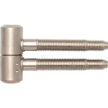 pant Závěs SOLIDO 2dílný, s válc.hlavou, pro dřev.dv., 16mm, poniklovaná ocel mat. | Dveře a dveřní příslušenství Dveřní panty, Dveřní závěsy Závěsy zavrtávací Solido