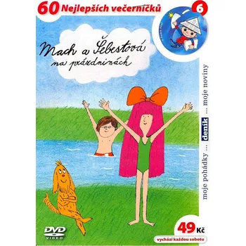 DVD film DVD Mach a Šebestová na prázdninách (1999)