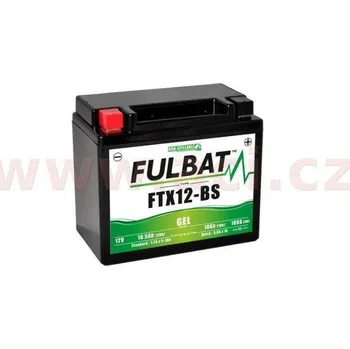Elektroinstalace pro motocykl Motobaterie Fulbat 12V, FTX12-BS GEL, 10Ah, 180A, bezúdržbová MF AGM 150x87x130 PIAGGIO BEVERLY 300 TOURER EURO 3 rok 2010