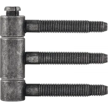 pant Čepový závěs 3-dílný, falcové dřevěné dveře, ø 18mm,výška 68mm,ocel černě pasiv. | Dveře a&nbsp;dveřní příslušenství Dveřní panty, Dveřní závěsy Závěsy zavrtávací